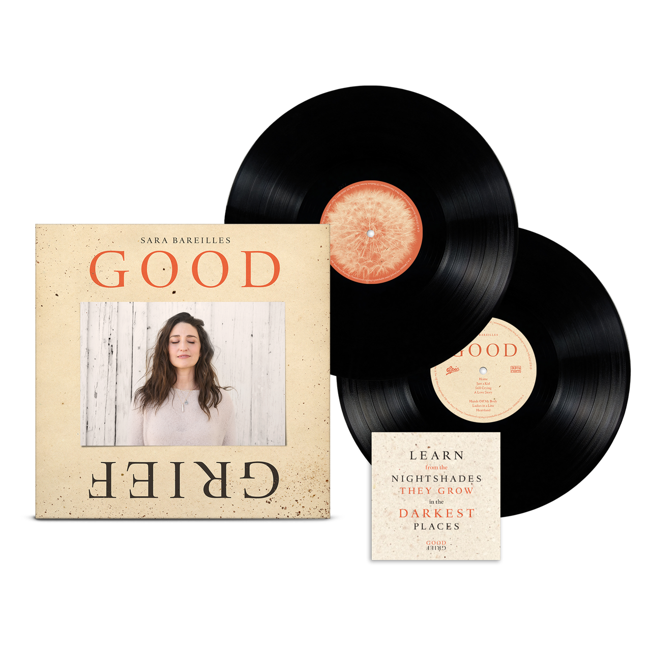 (PRE-ORDER) Good Grief Standard Black Vinyl + Seed Paper