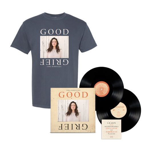 (PRE-ORDER) Good Grief Tee & Standard Black Vinyl Fan Pack