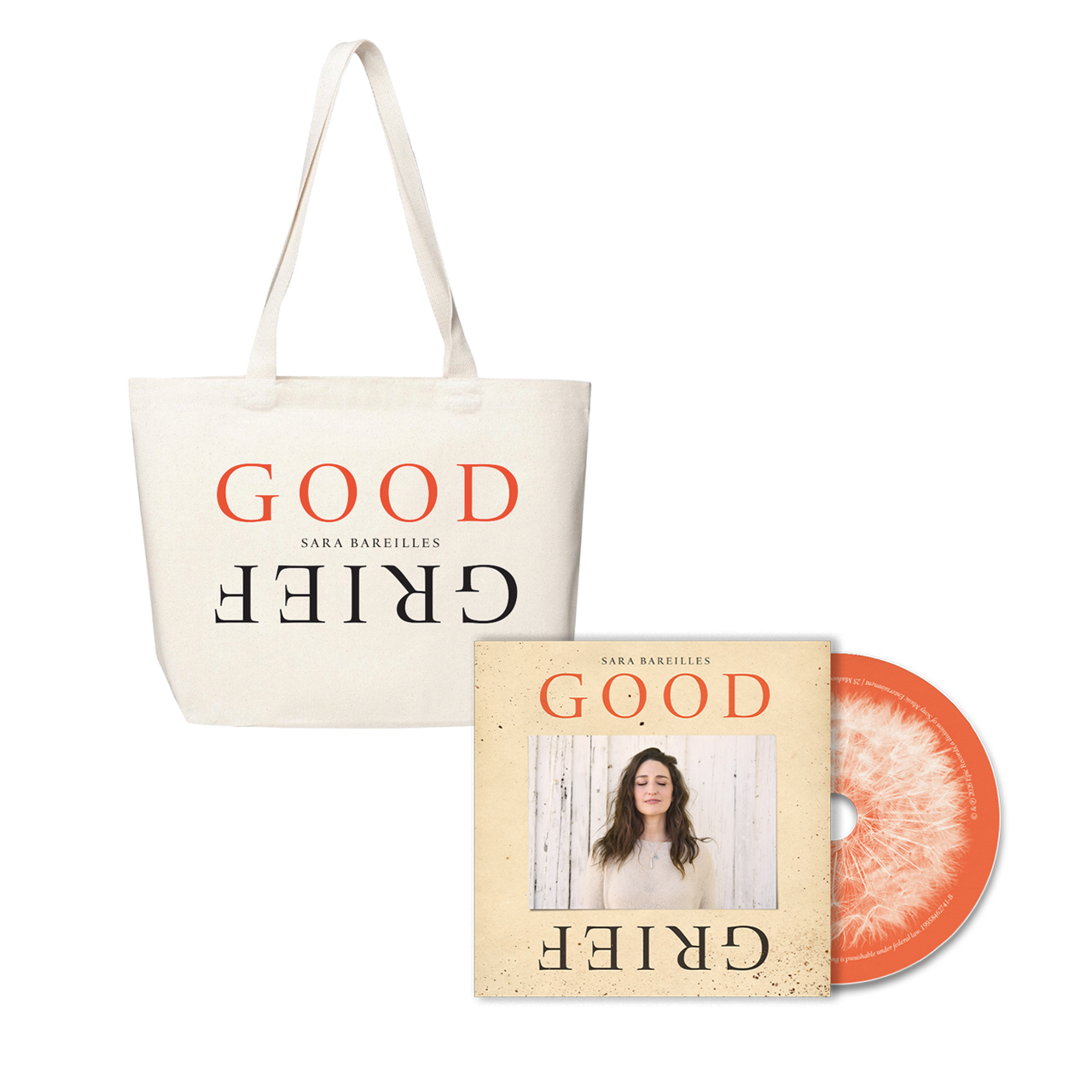 (PRE-ORDER) Good Grief Tote & CD Fan Pack