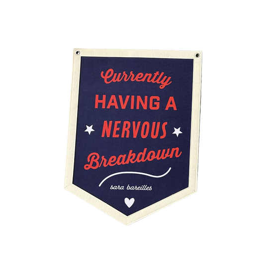 Nervous Breakdown Felt Pennant