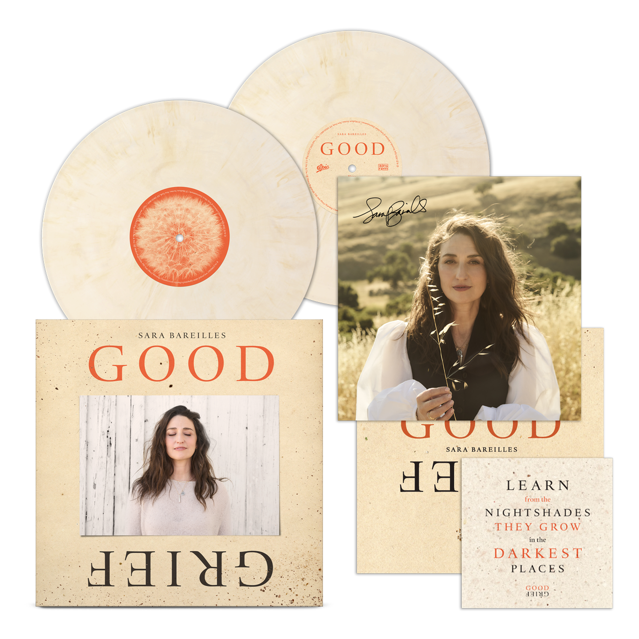 (PRE-ORDER) Good Grief White Birch Vinyl + Signed Insert + Seed Paper